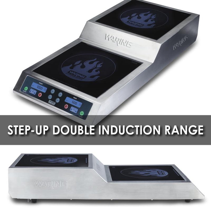 Waring Induction/ Burner STEP-UP Double Induction Range