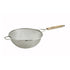 Winco Double Mesh Stainless Steel Strainers with Wood Handle