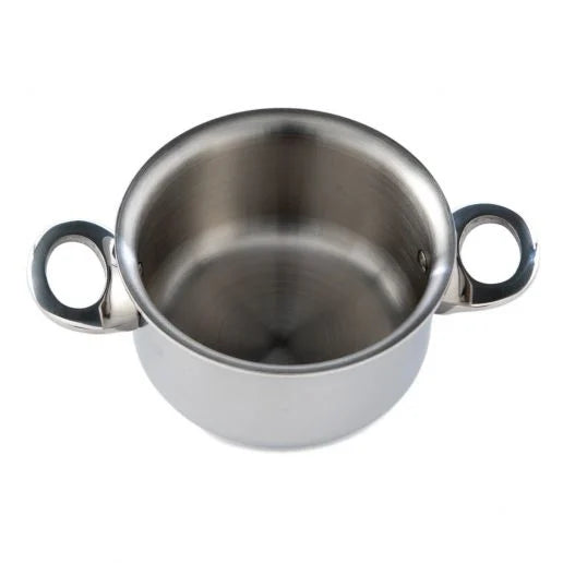 Tri-Ply Mini Cookware with Stainless Steel Exterior by Winco - Available in Different Cookware Models