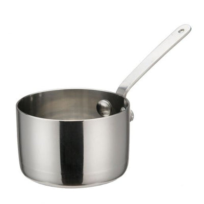 DCWA SERIES, Stainless Steel Mini Saucepan Serving Dish with Handle by Winco - Available in Different Sizes