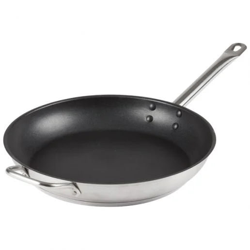 SSFP Series Premium Stainless Steel Induction Ready Fry Pans by Winco