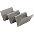 Stainless Steel Mini Taco Holder with Brushed Finish by Winco - Available in Different Sizes