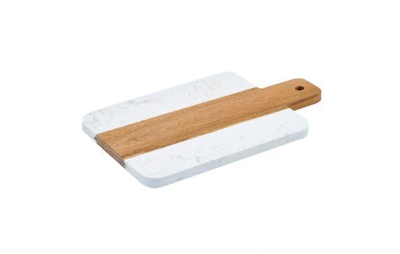 SBMW SERIES, Acacia Wood & Marble Serving Boards by Winco - Available in Different Sizes