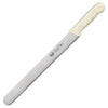 Winco KWP-122 Stäl 12" Roast Beef Slicer With Polypropylene White Handle