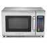 Waring Heavy-Duty 1800W Commercial Microwave Oven – Compact & Powerful Stainless Steel Design