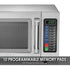 Waring WMO90 Commercial Microwave Oven – Medium-Duty with Programmable Controls