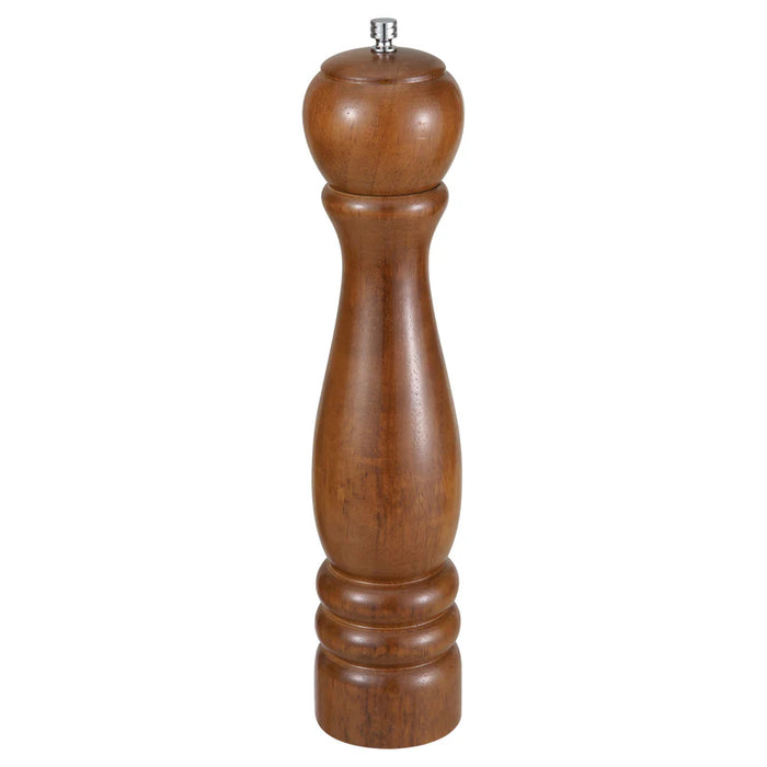 Wooden Peppermill by Winco - Available in Different Sizes