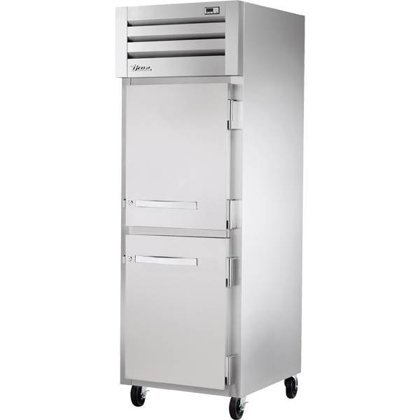 True STG1R-2HS-HC Reach-In Solid Half Swing Door Refrigerator