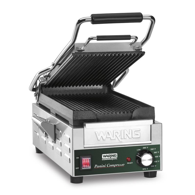 Waring Griddle,Panini Compresso™ Slimline Panini Grill