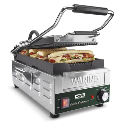 Waring WPG200 Griddle, Panini Compresso™ Slimline Panini Grill