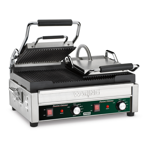 Waring WPG300 Griddle, Double Italian-Style Panini Supremo® Grill – 240V