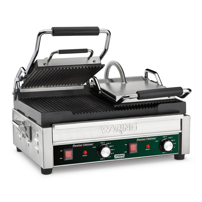 Waring Griddle,Double Italian-Style Panini Supremo® Grill – 240V