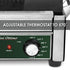 Waring WPG300 Griddle, Double Italian-Style Panini Supremo® Grill – 240V