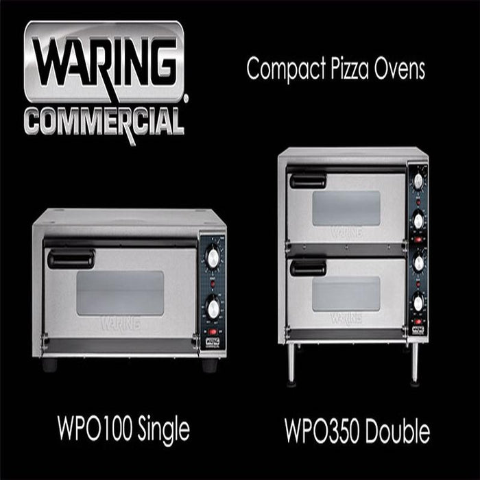 Waring Ovens Medium-Duty Double-Deck Pizza Oven