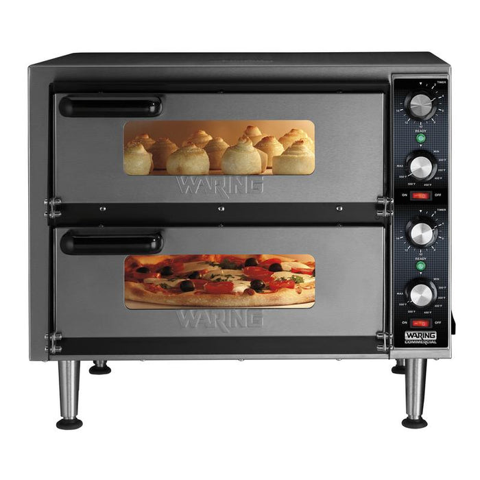 Waring Ovens Medium-Duty Double-Deck Pizza Oven