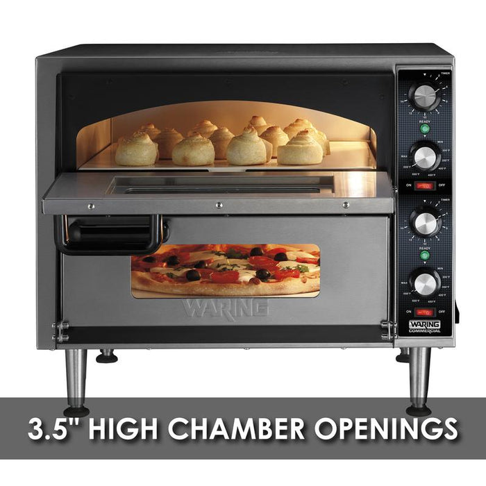 Waring Ovens Medium-Duty Double-Deck Pizza Oven