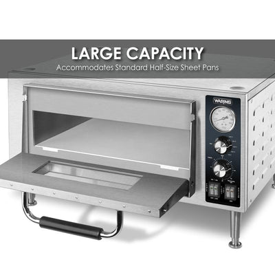 Waring Ovens Heavy-Duty Single-Deck Pizza Oven