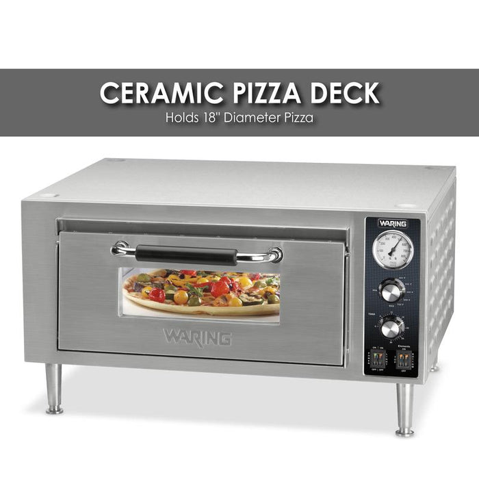 Waring Ovens Heavy-Duty Single-Deck Pizza Oven