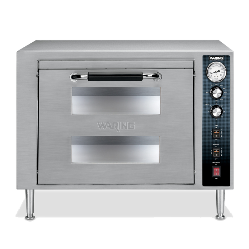 Waring Ovens Heavy-Duty Double-Deck Pizza Oven - Single Chamber