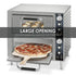 Waring Ovens Heavy-Duty Double-Deck Pizza Oven - Dual Chamber