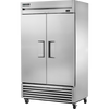 True TS-43-HC Reach-In Solid Swing Door Stainless Steel Refrigerator