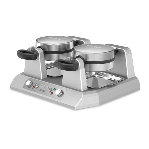 Waring WW250X2 Waffle, Side-By-Side Single Belgian Waffle Maker – 120V 2400W