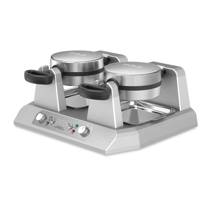 Waring Waffle,Side-By-Side Single Belgian Waffle Maker – 120V 2400W