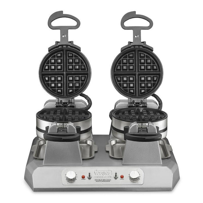 Waring Waffle,Side-by-Side Double Belgian Waffle Maker