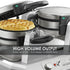 Waring Waffle,Side-by-Side Double Belgian Waffle Maker