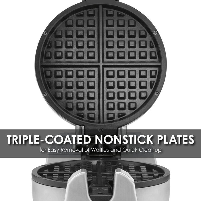 Waring Waffle,Single Classic Waffle Maker With Serviceable Plates