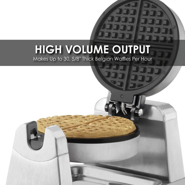 Waring Waffle,Single Classic Waffle Maker With Serviceable Plates