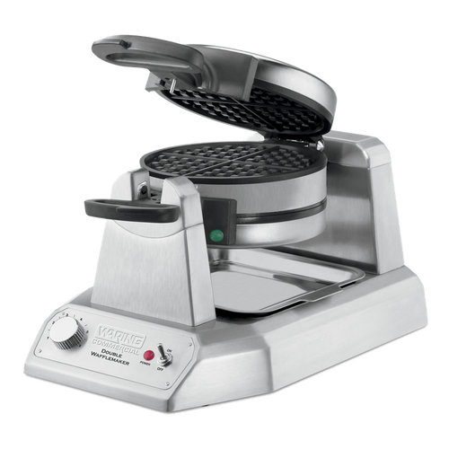 Waring WWD200 Waffle, Double Classic Waffle Maker – 120V 1300W