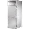 True STR1HRI89-1S Roll-In Solid Swing Door 89" High Heated Cabinet