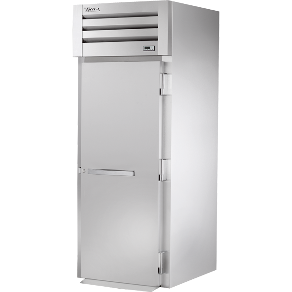 True STR1HRI89-1S Roll-In Solid Swing Door 89" High Heated Cabinet
