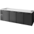 True TBR108-RISZ1-L-B-SSSS-1 Reach-In Single Zone Refrigerator with Left Side Refrigeration System. Black Exterior and Solid Swing Doors