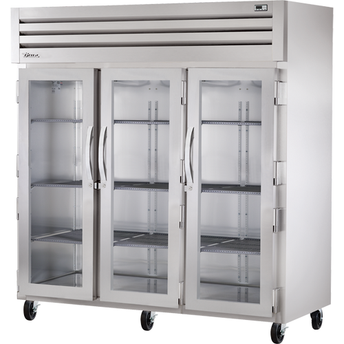 True STG3RVLD-3G-HC Reach-In Glass Swing Door Refrigerator