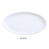 Yanco AC-8-CP 8" X 5 3/4" Coupe Platter, Porcelain, Super White Pack of 24 ( 2 Dz )