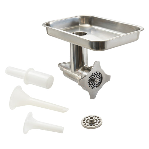 Winco EMP-MG12 meat grinder and sausage stuffer mixer attachment