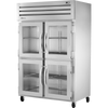 True STA2R-4HG-HC Reach-In Glass Half Swing Door Refrigerator