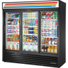 True GDM-69-HC-LD Slide Door Refrigerator with Hydrocarbon Refrigerant