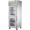 True STR1H-2HG Reach-In Glass Half Swing Door Heated Cabinet