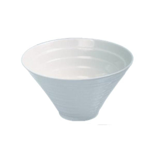 Yanco PL-410 9 1/2" Salad Bowl, Double Lined, Bone White, Durable China 64 Oz, Pack of 24 (2 Dz)