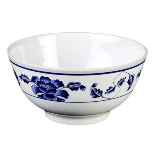 Yanco PO-3006 4 1/4" Rice Bowl, Chinese Style, Melamine 10 Oz, Pack of 48 (4 Dz)