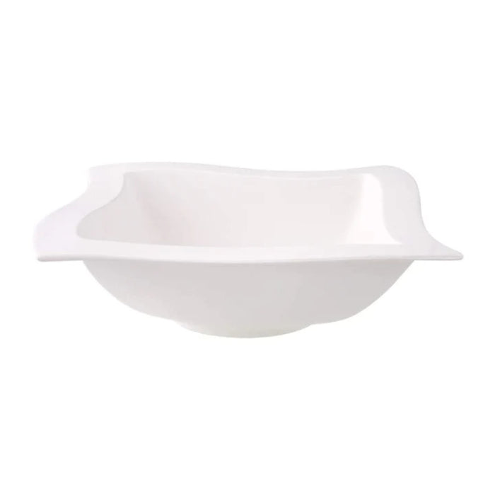 Yanco SST-309 9" Soup Plate, Durable Bone, White Porcelain 20 Oz, Pack of 24 (2 Dz)