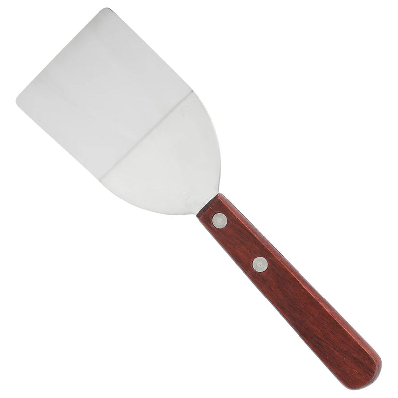 Winco TN Series Stainless Steel Turners & Spatulas with Wooden Handles