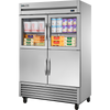 True TS-49-2-G-2-HC~FGD01 Reach-In Combination Half Swing Door Refrigerator