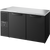 True TBR60-RISZ1-L-B-SS-1 Reach-In Single Zone Refrigerator with Left Side Refrigeration System. Black Exterior and Solid Swing Doors