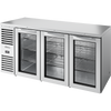 True TBR72-RISZ1-L-S-SSS-1 Reach-In Single Zone Refrigerator with Left Side Refrigeration System. Stainless Exterior and Solid Swing Doors