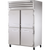 True STR2R-4HS-HC Reach-In Solid Half Swing Door Refrigerator