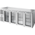 True TBR92-RISZ1-L-S-GGGG-1 Reach-In Single Zone Refrigerator with Left Side Refrigeration System. Stainless Exterior and Glass Swing Doors